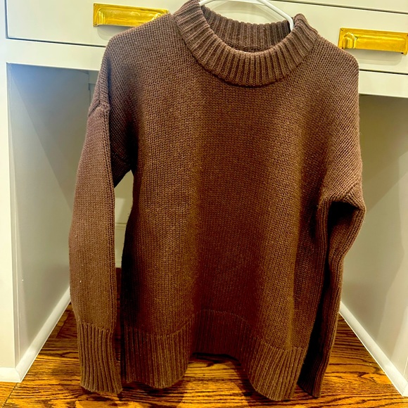 La Ligne Brown Marin Crewneck Sweater - Picture 4 of 4